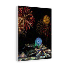 Load image into Gallery viewer, Gouache Digital Art painting Wildwood New Jersey fireworks Wall Art Print