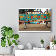 Load image into Gallery viewer, Canvas Print Wildwood Jersey Shore Morey's Piers Amusement Park