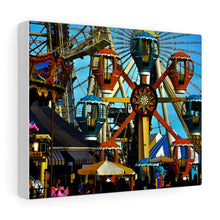 Load image into Gallery viewer, Watercolor Painting Wall Art Print Morey's Piers Wildwood New Jersey