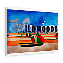 Load image into Gallery viewer, Wildwood NJ Crest Sign Oil Painting Wall Art Print