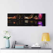 Load image into Gallery viewer, Canvas Print Wildwood New Jersey Boardwalk Skyline