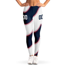 Load image into Gallery viewer, New York Personalized Leggings Blue & White