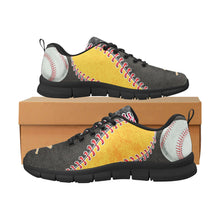 Load image into Gallery viewer, Pittsburgh Sneakers Black & Gold