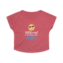 Load image into Gallery viewer, Wildwood is our Happy Place Women's Tri-Blend Dolman