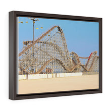 Load image into Gallery viewer, Wildwood Wooden Roller Coaster Watercolor Painting Wall Art Print