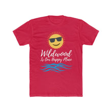 Load image into Gallery viewer, Wildwood Is our Happy Place Men's Cotton Crew Tee