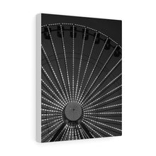 Load image into Gallery viewer, Black and White Photography Wall Art Print WIldwood NJ Ferris wheel