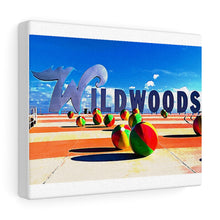 Load image into Gallery viewer, Wildwood NJ Crest Sign Watercolor Painting Wall Art Print