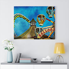 Load image into Gallery viewer, Wildwood Jersey shore Morey's Piers Oil Painting Wall Art Print
