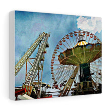 Load image into Gallery viewer, Oil Painting Wall Art Print Carnival Game Wildwood Boardwalk