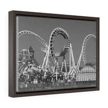 Load image into Gallery viewer, Black and White Photography Wall Art Print Wildwood NJ Boardwak