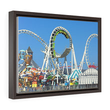 Load image into Gallery viewer, Watercolor Painting Wall Art Print Wildwood Moreys Piers Beach Sky
