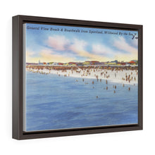 Load image into Gallery viewer, Wildwood By The Sea Wildwood Crest Beach Home Decor Wall Art Print Canvas