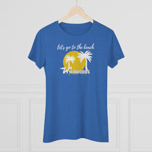 Load image into Gallery viewer, Wildwood NJ Beach Palm Tree Women's Triblend Tee