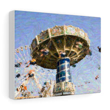 Load image into Gallery viewer, Gouache Digital Art painting Wildwood New Jersey Amusement Park Wall Art Print