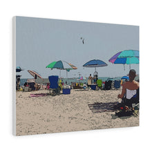 Load image into Gallery viewer, Cartoon Art Wall Decor Art Paint Beach Painting Wildwood Crest