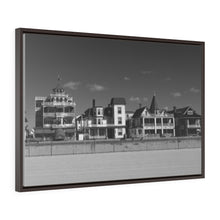 Load image into Gallery viewer, Black & White Photography Cape May NJ Beach Wall Art Print Panoramic
