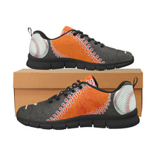 Load image into Gallery viewer, New York Sneakers Orange & Black