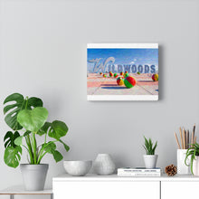 Load image into Gallery viewer, Gouache Digital Art painting Wildwood NJ Crest Sign Wall Art Print