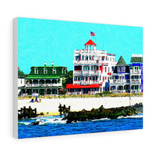 Load image into Gallery viewer, Gouache Digital Art painting Wall Art Print Beach Path Cape May Beach