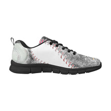 Load image into Gallery viewer, Baseball Sneakers Black & White