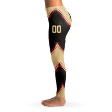 Load image into Gallery viewer, San Francisco Personalized Leggings Black & Tan