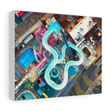 Load image into Gallery viewer, Watercolor Painting Wall Art Print Water park Wildwood NJ