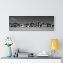Load image into Gallery viewer, Black & White Photography Cape May NJ Beach Wall Art Print Panoramic