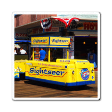 Load image into Gallery viewer, Wildwood NJ Refrigerator Magnet Sightseers Tramcar Souvenir