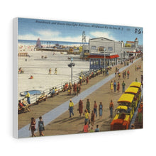 Load image into Gallery viewer, Wildwood Boardwalk Tramcar Home Decor Wall Art Print Canvas