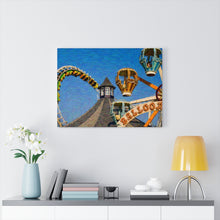 Load image into Gallery viewer, Gouache Digital Art painting Wall Art Print Wildwood Jersey Shore Ferris wheel