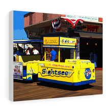 Load image into Gallery viewer, Wildwood Boardwalk Tramca Cartoon Art Wall Decor Art Paint