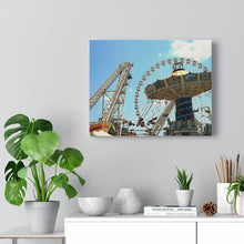 Load image into Gallery viewer, Watercolor Painting Wall Art Print Wildwood Jersey Shore Ferris wheel