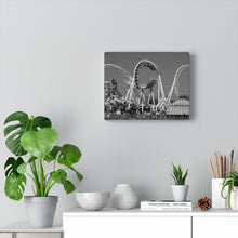 Load image into Gallery viewer, Black and White Photography Wall Art Print Wildwood NJ Boardwak