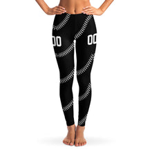 Load image into Gallery viewer, Personalized Leggings Black
