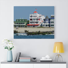 Load image into Gallery viewer, Canvas Print Cape May Beach View