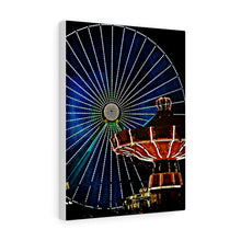 Load image into Gallery viewer, Oil Painting Wall Art Print WIldwood NJ Ferris wheel
