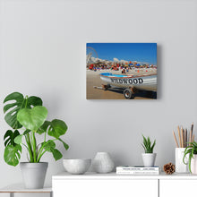 Load image into Gallery viewer, Canvas Print Wildwood New Jersey Shore Beach