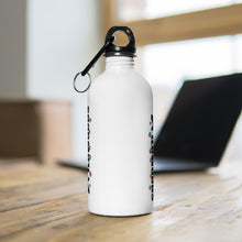 Load image into Gallery viewer, The famous Wildwood is sign featuring beach balls Stainless Steel Water Bottle
