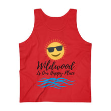 Load image into Gallery viewer, Wildwood Is Our Happy Place Men's Ultra Cotton Tank Top