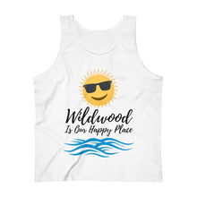 Load image into Gallery viewer, Wildwood Is Our Happy Place Men's Ultra Cotton Tank Top