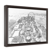 Load image into Gallery viewer, Art Sketch Wall Art Print Wildwood Boardwalk New Jersey Beach Sky View