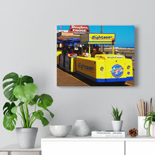 Load image into Gallery viewer, Watercolor Painting Wall Art Print Wildwood NJ Tramcar Douglas