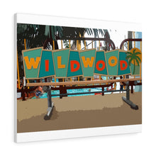 Load image into Gallery viewer, Wildwoods Cartoon Art Wall Decor Art Paint Beach Painting