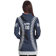 Load image into Gallery viewer, New York Personalized Long Hoodie Blue