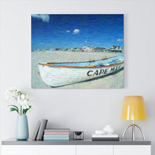Load image into Gallery viewer, Gouache Digital Art painting Wall Art Print Cape May Beach Sunny Day