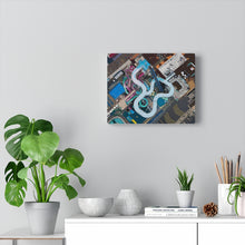 Load image into Gallery viewer, Cartoon Art Wall Decor Art Paint Beach Painting Water Park