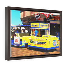 Load image into Gallery viewer, Watercolor Painting Wall Art Print Wildwood Boardwalk Tramcar