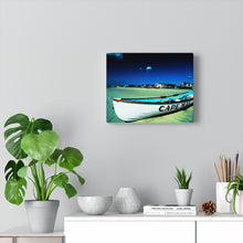 Load image into Gallery viewer, Watercolor Painting Wall Art Print Wildwood Crest life guard boats New Jersey beach