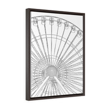 Load image into Gallery viewer, Black & White Art Sketch Wall Art Print Morey's Piers Amusement Park Wildwood Ferris Wheel